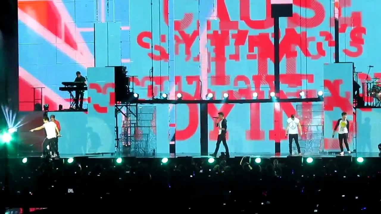 One Direction- One Thing. Belfast 8/3/13 HD