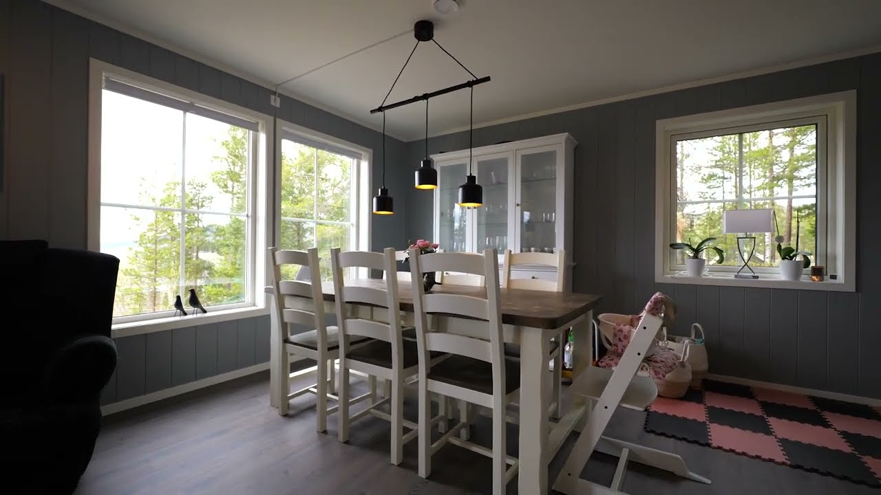 Hjemme hos Kari og Eivind i eneboligen Sans i Dombås