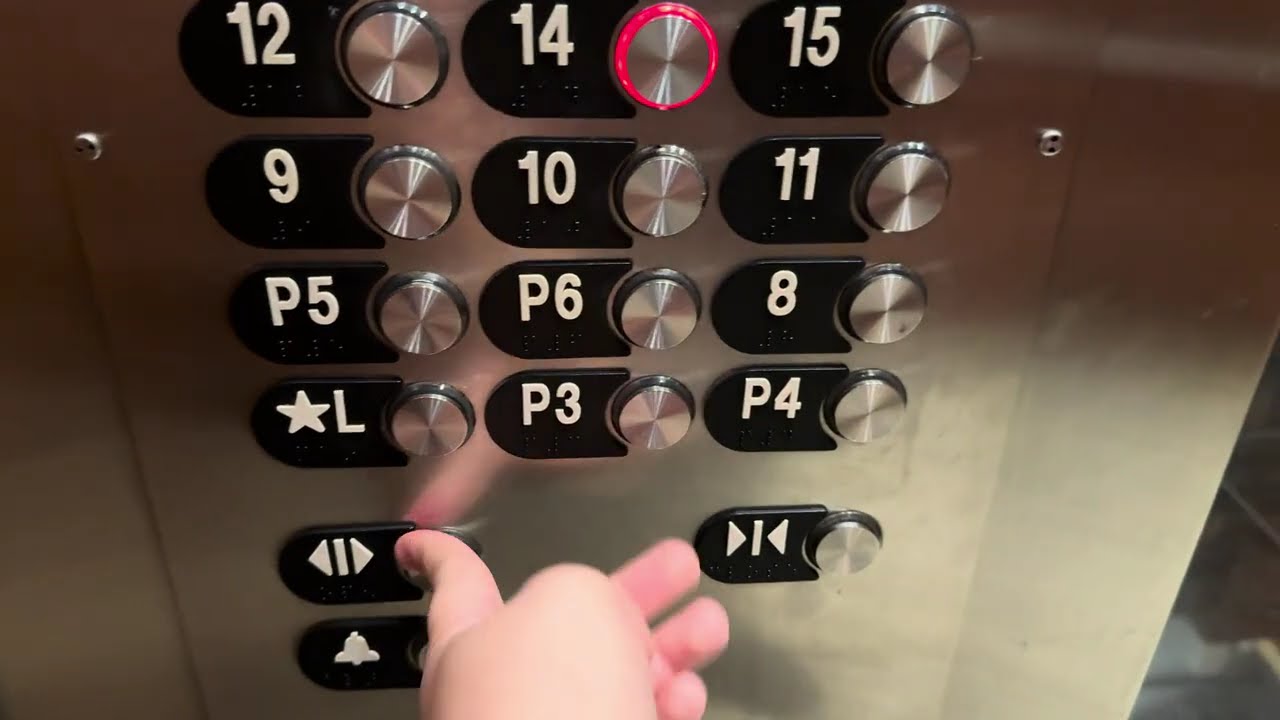 OTIS Gen2 Series 6 Traction Elevators @ Plaza North Tower, Orlando, Florida