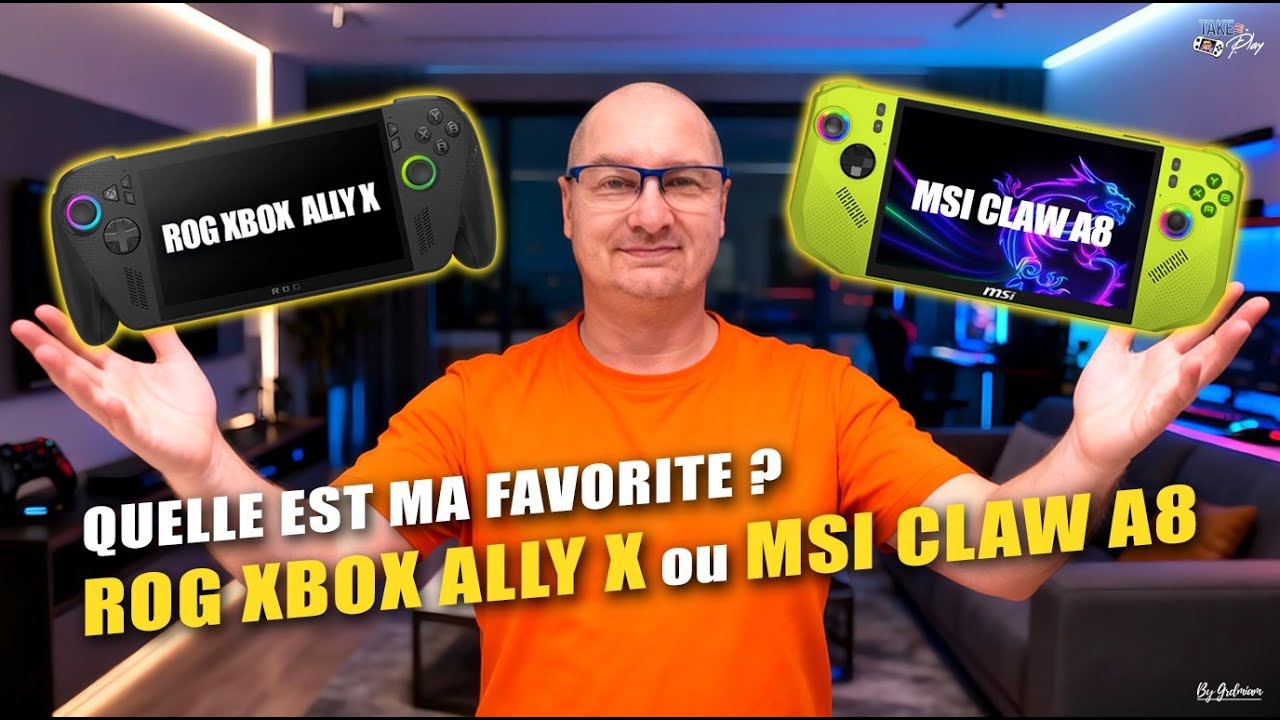MSI Claw A8 vs ROG XBOX Ally X : Quelle console portable DOMINE vraiment ? (Mon choix final)