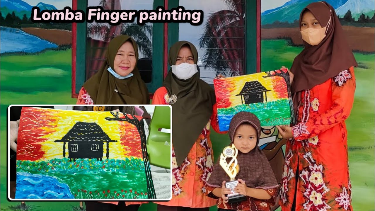Lomba Finger Painting || TK Anggrek
