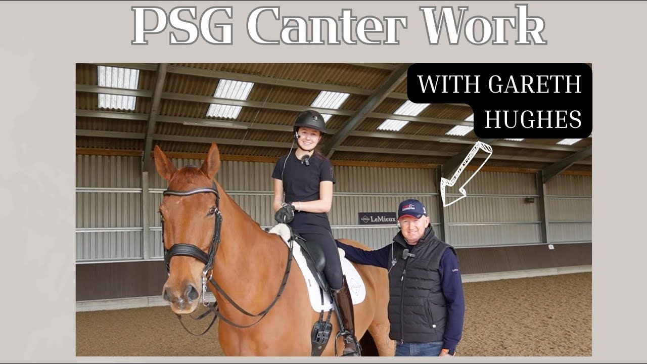 Как ездить на PSG Canter Work with Gareth Hughes