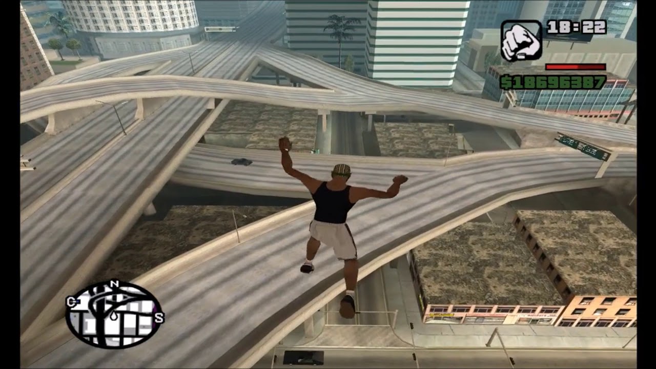 GTA San Andreas Wasted clips #4