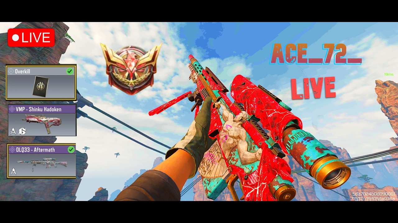 🔴ACE_72_IS LIVE |CANT SNIP💀 #codm  #callofdutymobilelive #live  #ACE_72_#livestreaming