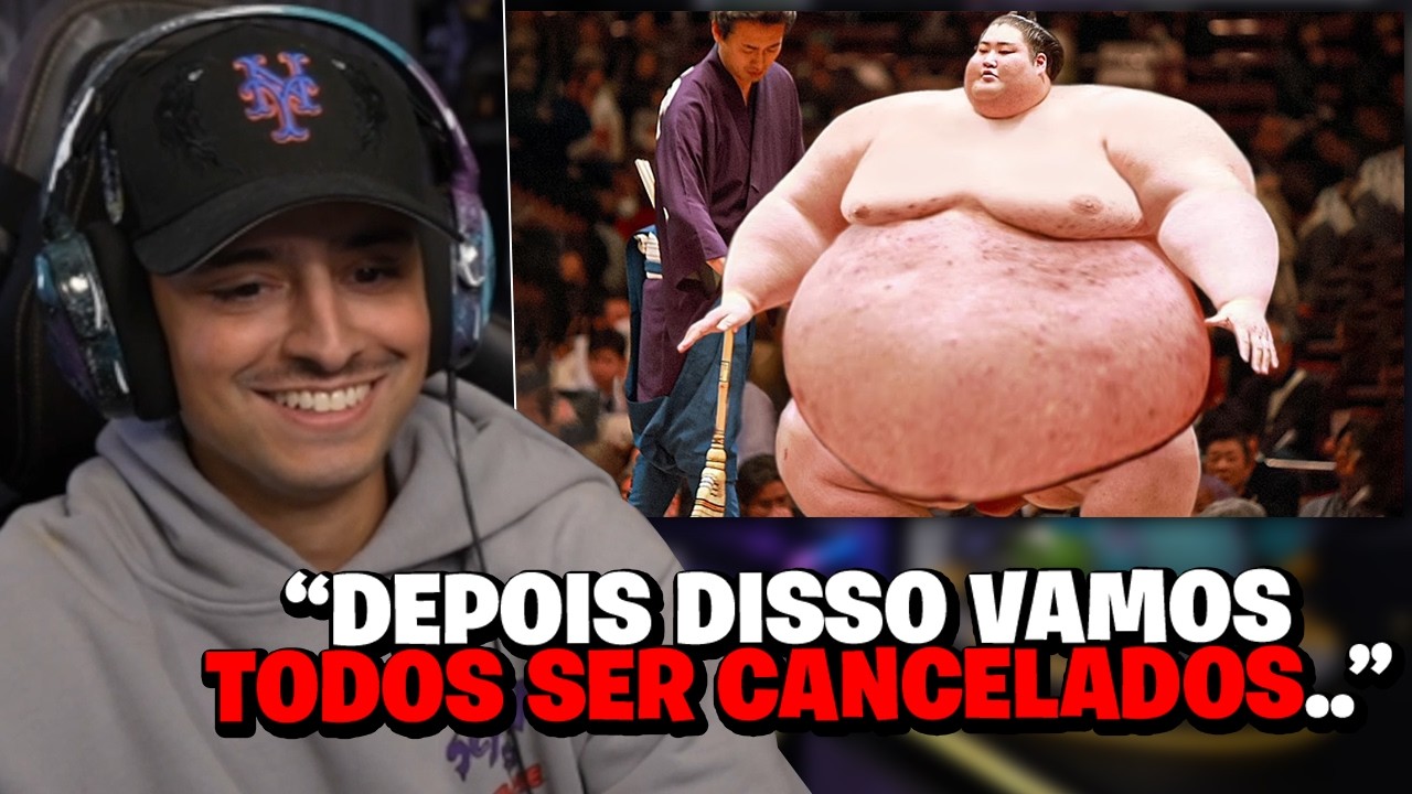 Coringa reagindo a Luta de sumô com os amigos!