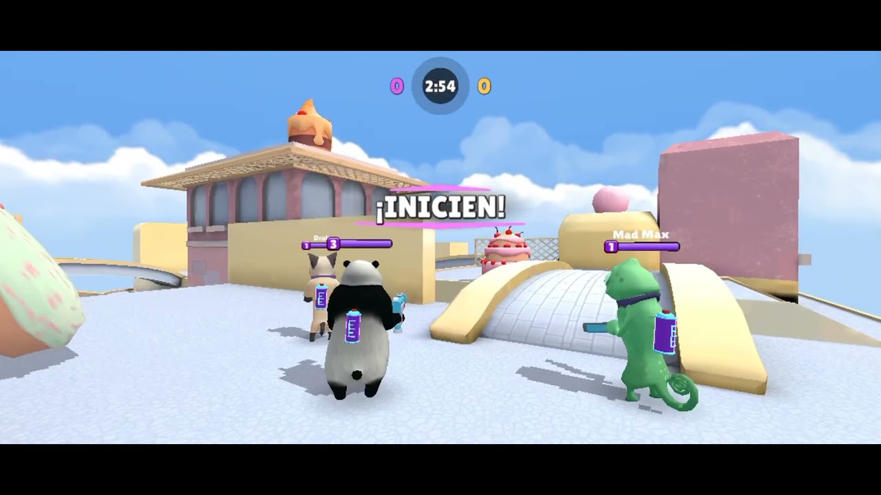 Jugando battle gan parte 2 