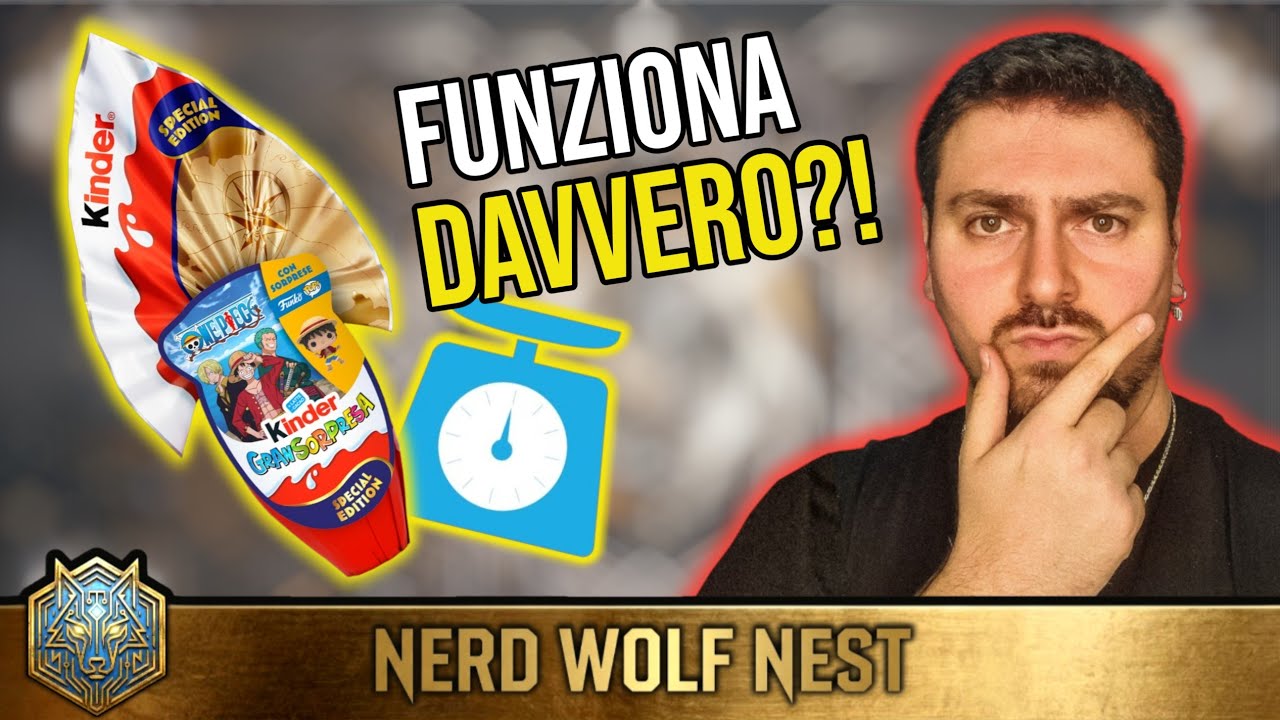 PESO e APRO le Uova di ONE PIECE!! 😱⚖️ Quali sorprese trovo?? 😳🥚🍫