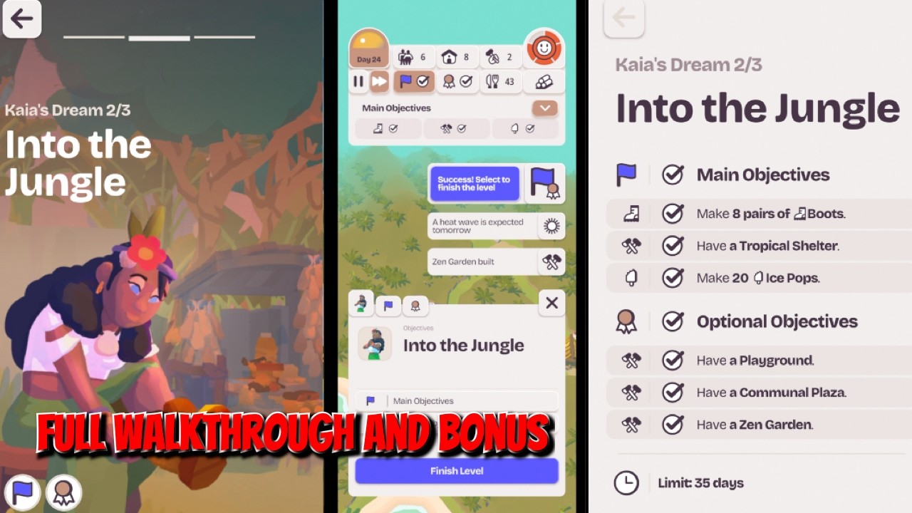 Outlanders 2 - Campaign 2 Story 3 Daia's Dream Level #2 Walkthrough with bonus| Apple Arcade