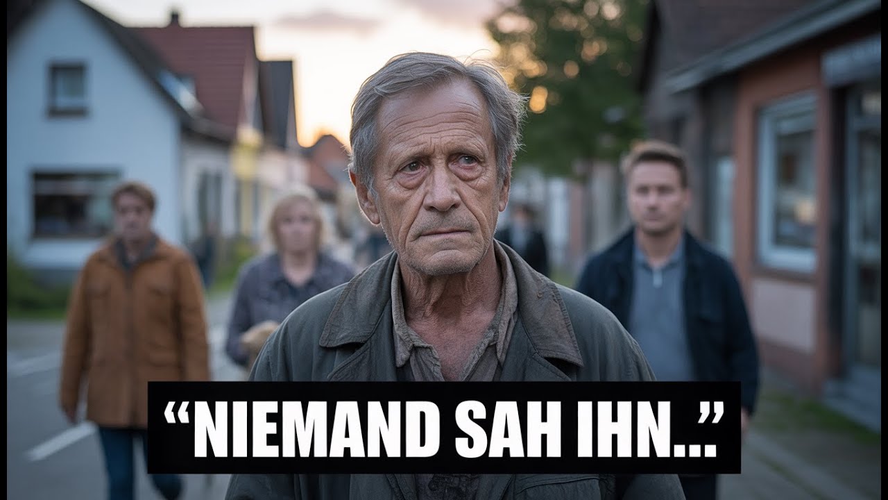 NIEMAND SAH IHN – BIS ER ALLES RETTETE