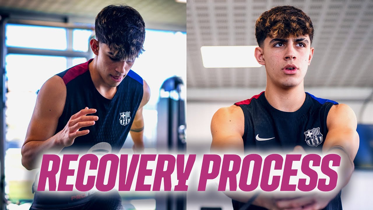 MARC BERNAL WORKING HARD ON RECOVERY | FC Barcelona 🔵🔴