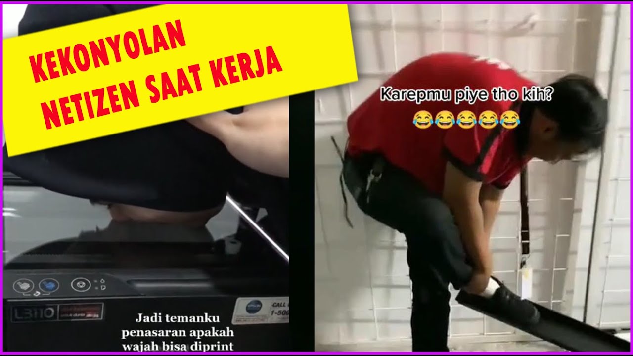 😂 Ada aja! Kejadian Lucu & Konyol di Tempat Kerja warga +62 || Video lucu @Tergokil (Part 2)