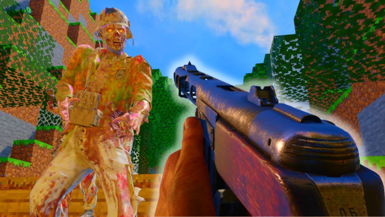 MINECRAFT ZOMBIES MAP *Challenge*
