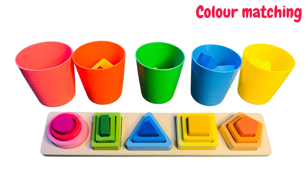 Color Matching Activity For Kids | Preschool Kids Fun Learning |