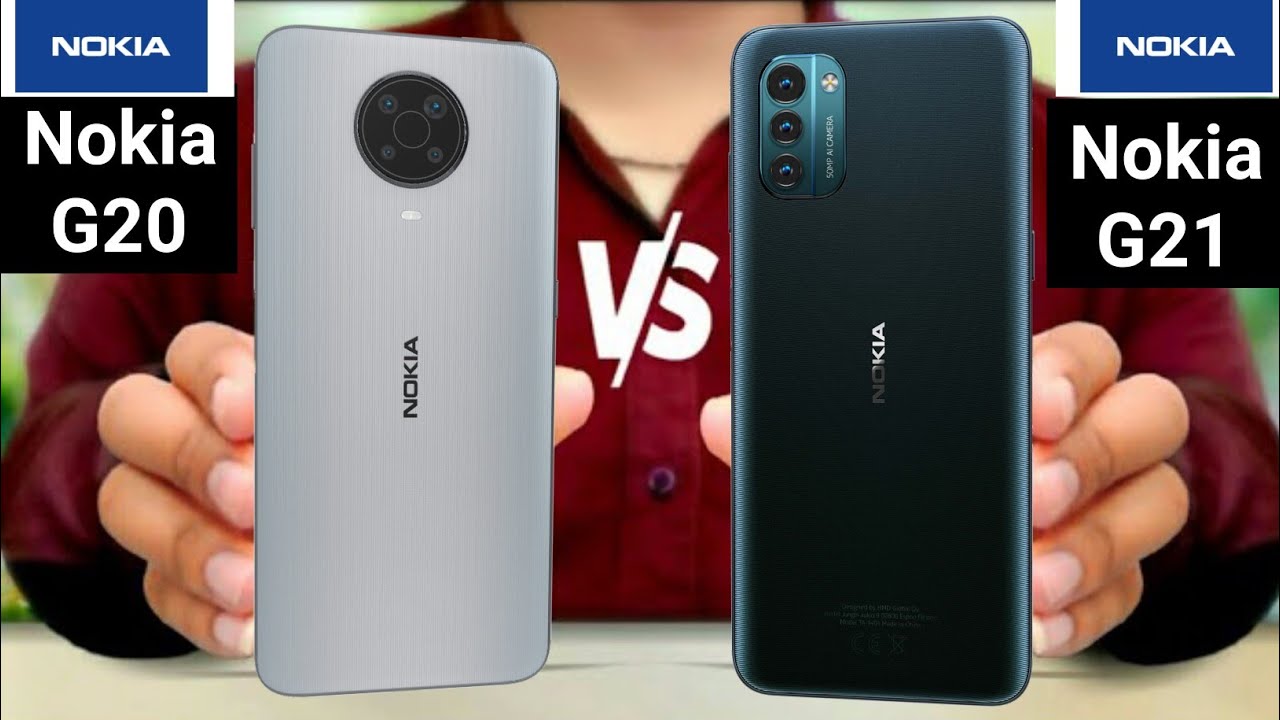 Nokia G20 vs Nokia G21