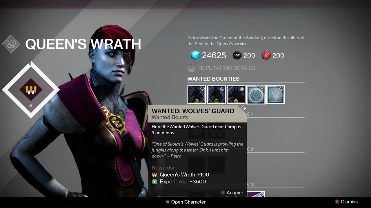 Destiny - Wanted: Wolves' Guard (Location Guide)