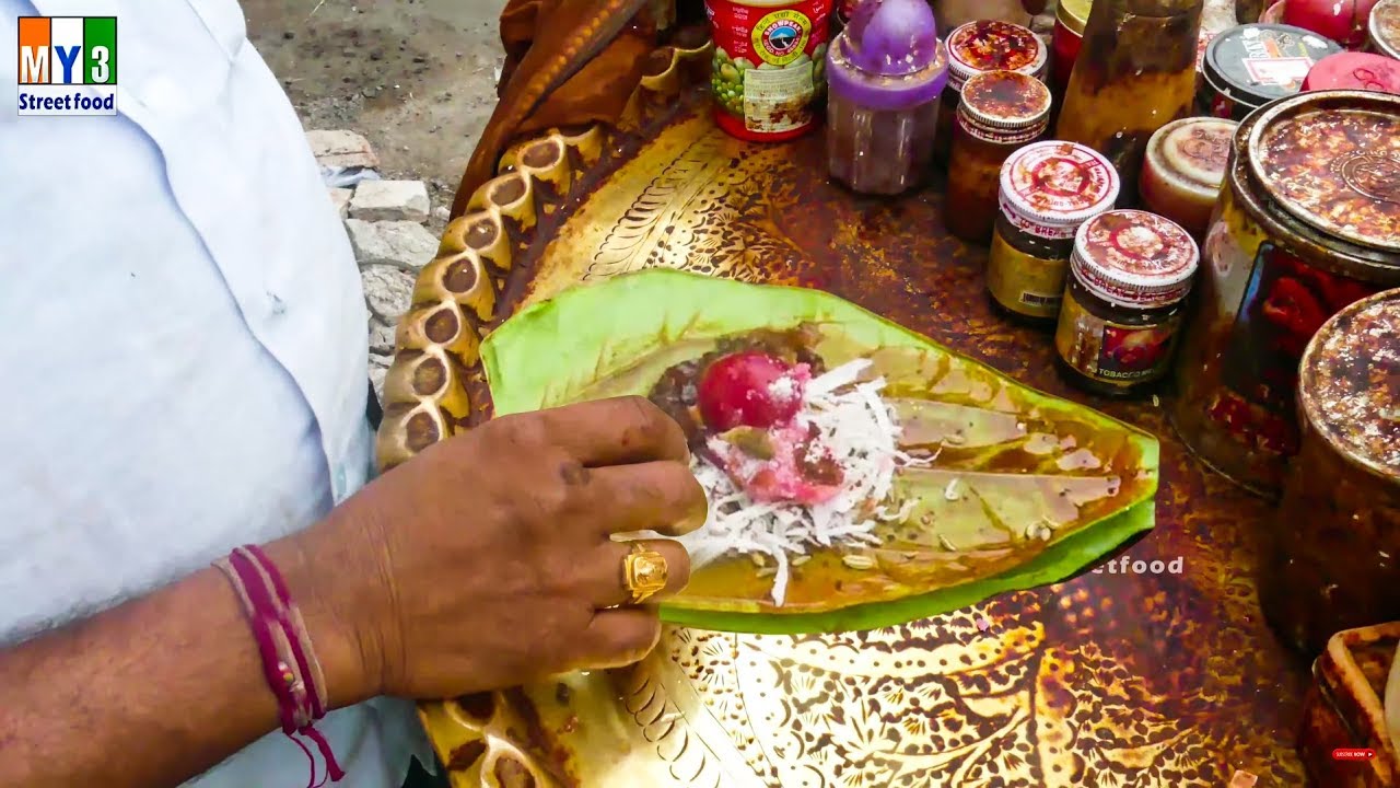 SWEET PAAN MAKING | PAN MAKER MAKING PAAN street food