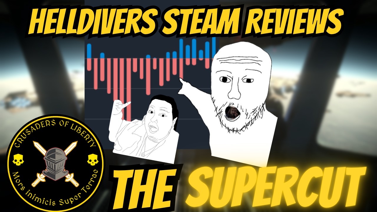 Постоянно меняющиеся отзывы в Steam о Helldivers 2 (компиляция)