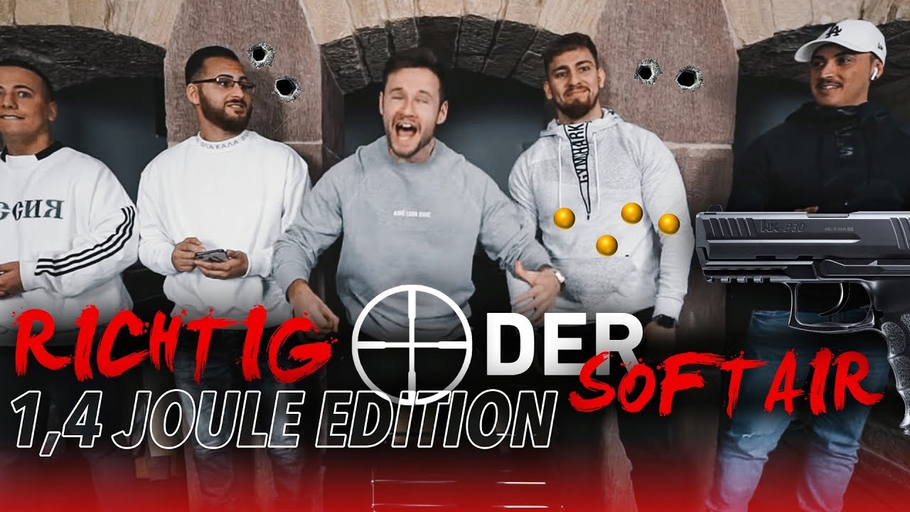 Richtig oder Softair mit 1,4 Joule | Mit Mois, Shpendiboy, Einfachpeter & Difigiano