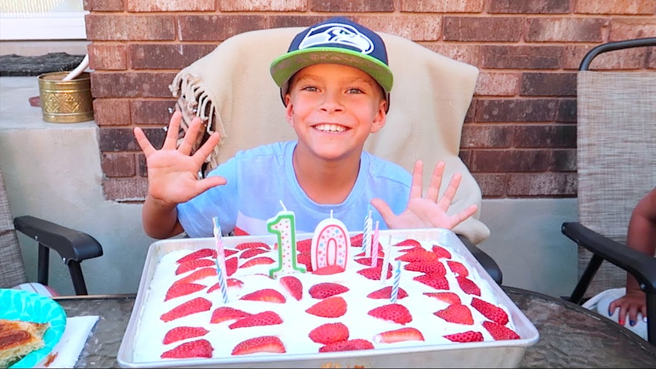 Tayden's 10th Birthday Party🎉🎂