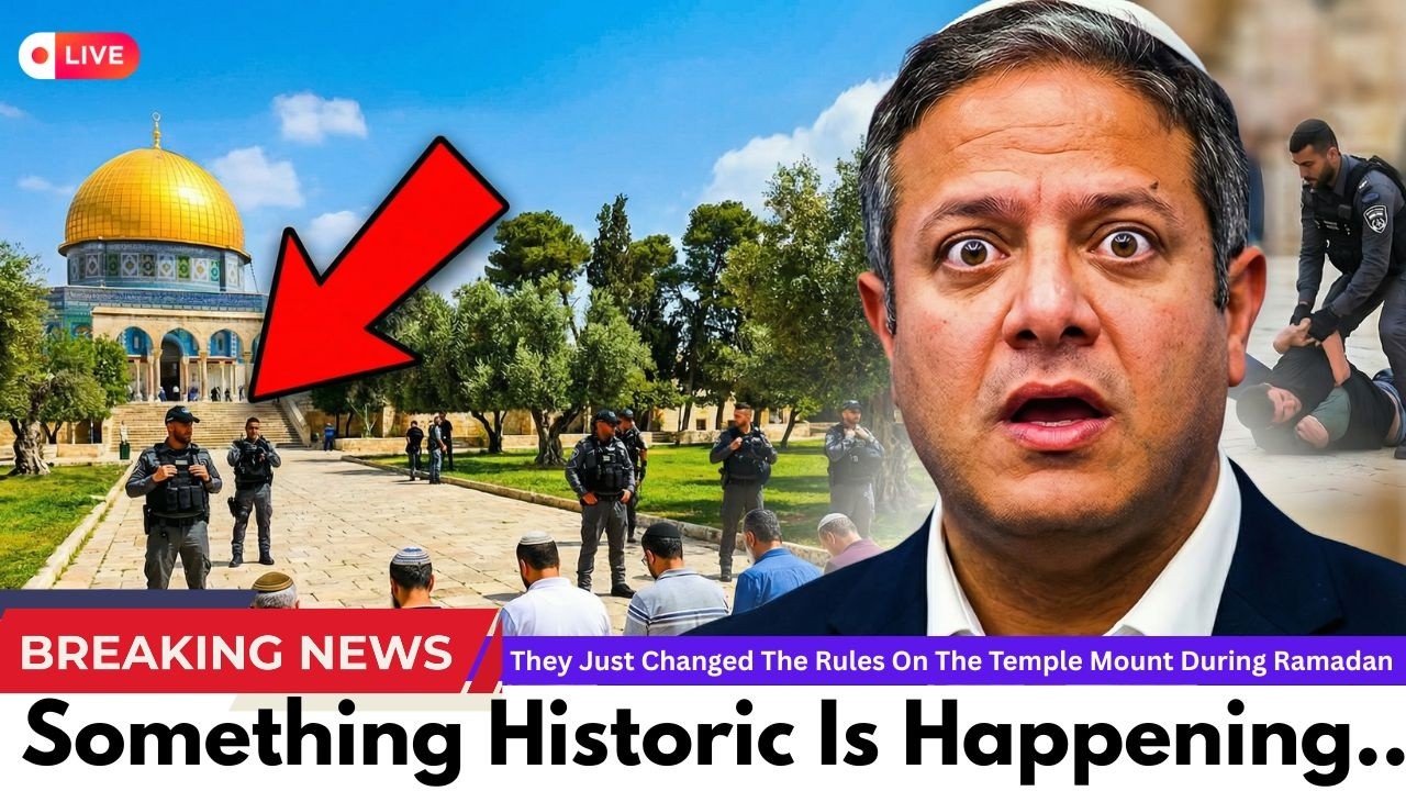 WATCH THIS: They Just Changed The Rules On The Temple Mount During Ramadan (Nobody Expected This)