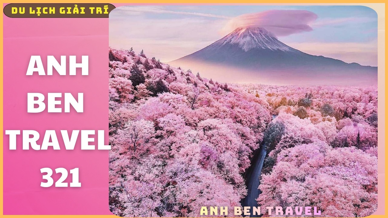 Anh Ben Travel Số 321 - Trãi Nghiệm Du Lịch Ngắm Hoa Anh Đào Tại Nhật Bản Vào Tháng 3