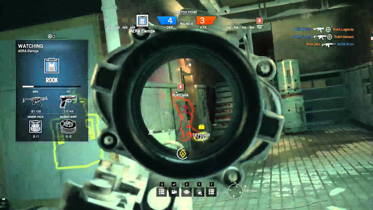 go4ESLR6 Semi Final -  AERA vs Rokh - 2v4 situation clutch (Ricki & Elemzje)