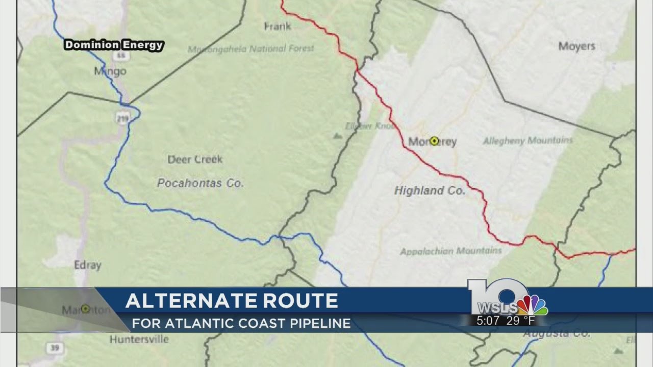Dominion outlines new national forest route for pipeline