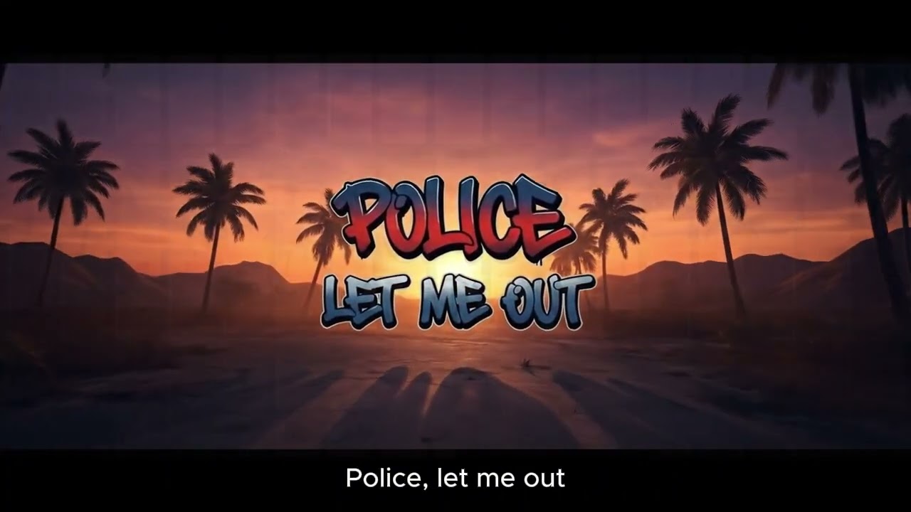 Police Let me out (Lyrics/visualizer)