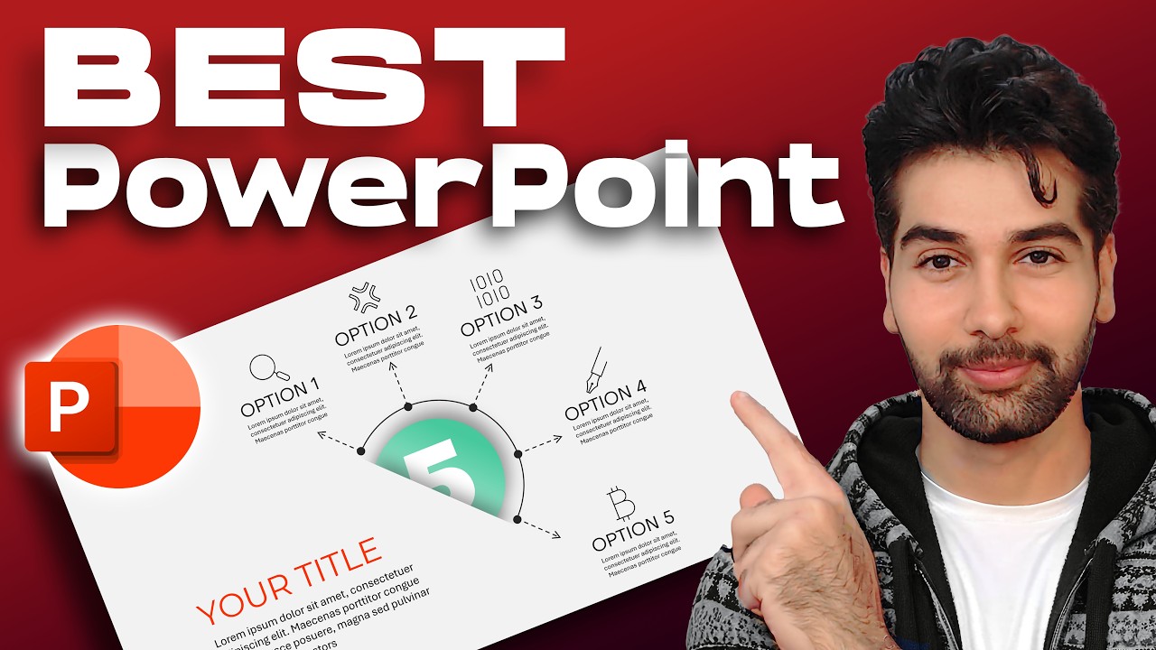 Пошаговое руководство по PowerPoint: анимированный слайд-инфографика