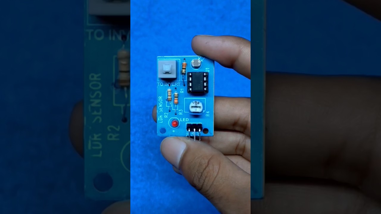 LDR Light Sensor Module with Day/Night project #youtubeshorts