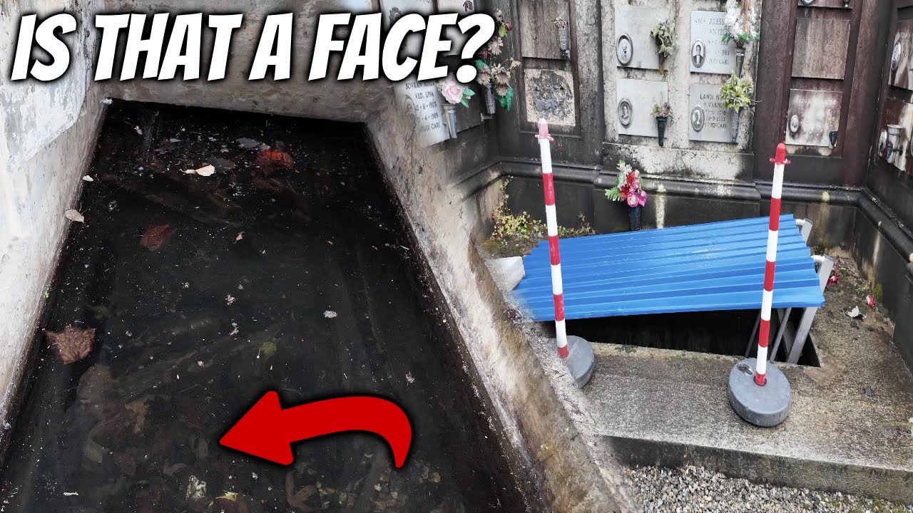 Flooded mausoleum after storm (Bones!) - Turin Part 6 🇮🇹