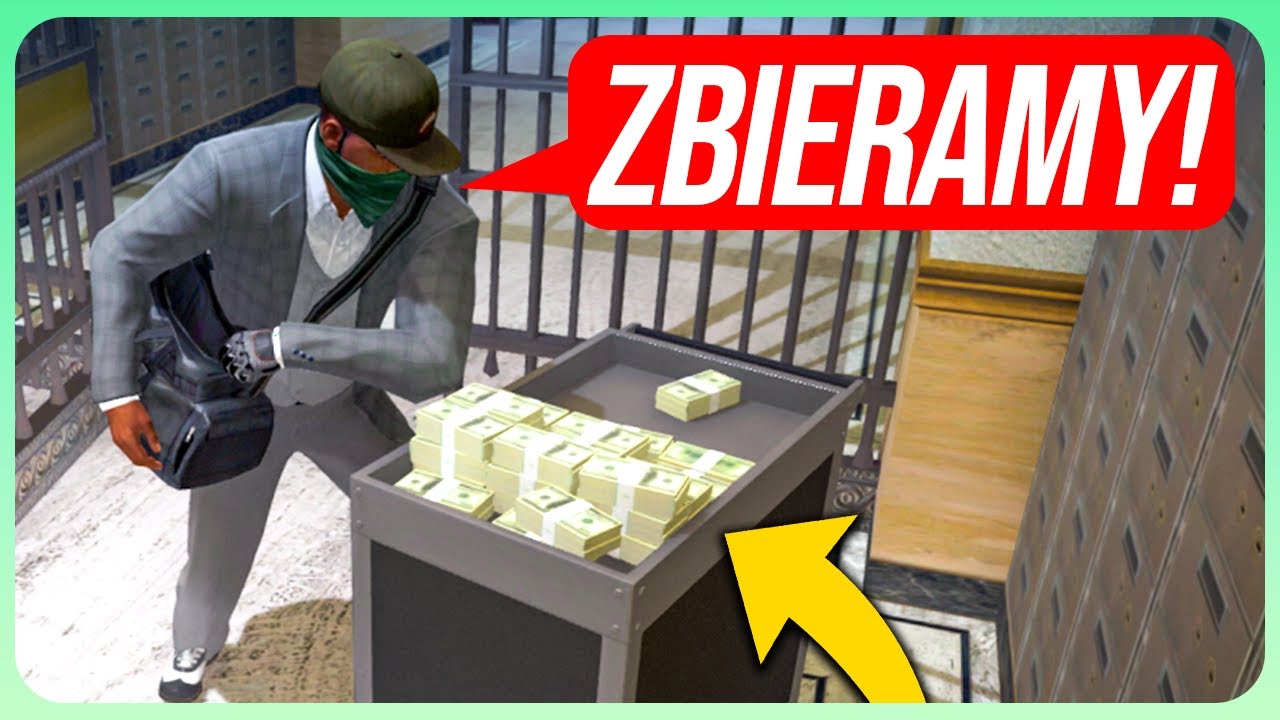 ZABRAŁEM WIDZ&Oacute;W na NAPAD NA BANK PACIFIC STANDARD | GTA ONLINE