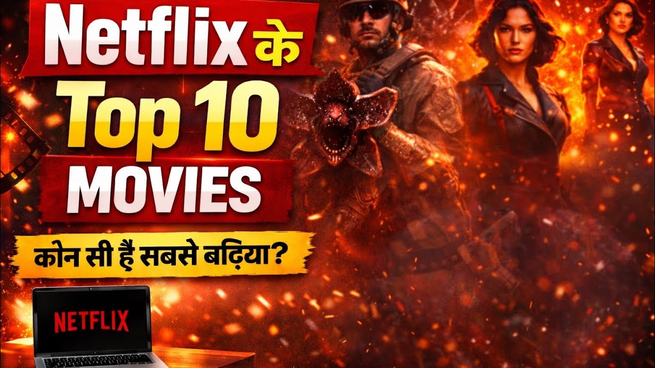 Netflix के Top 10 Movies 🔥 | कौन सी है सबसे बढ़िया? | Best Movies to Watch Now 2026 #YouTube #viral 