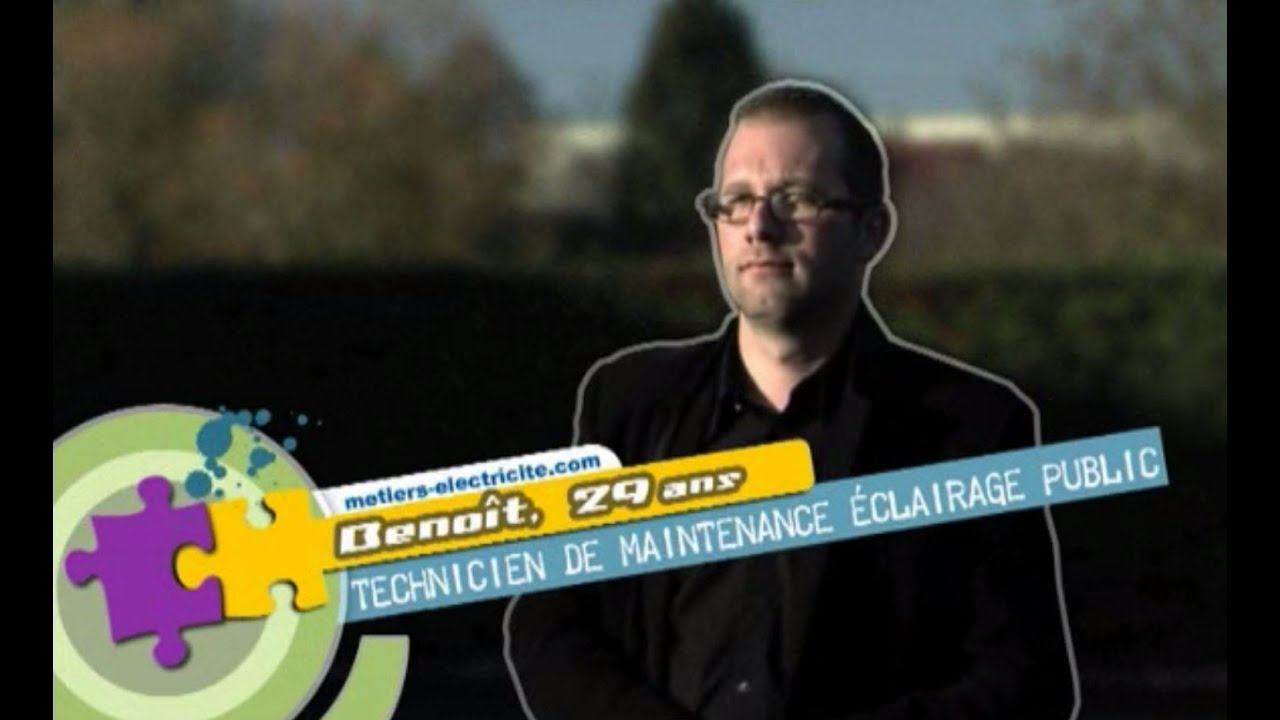 Benoît, Technicien de maintenance en éclairage public