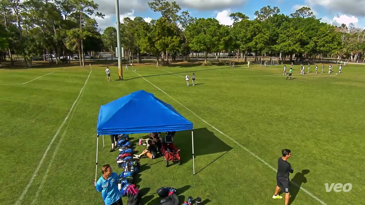 Team Boca 2014 girls white vs Boston Boltz 2013