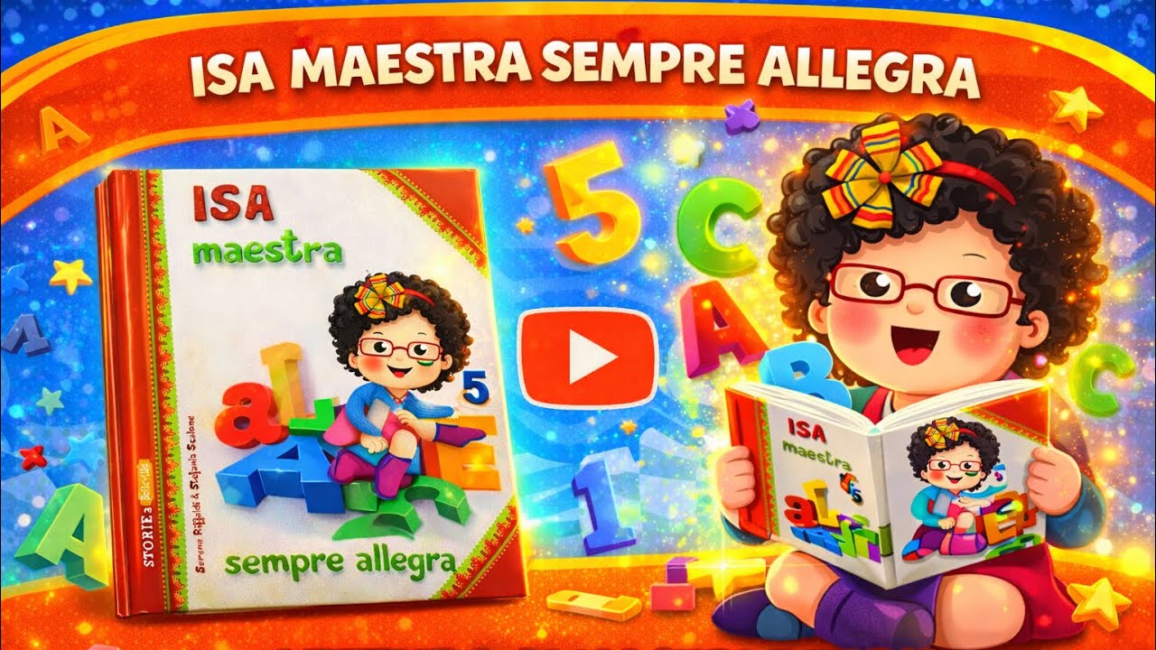 LETTURA PER BAMBINI 📚 Isa maestra sempre allegra | Storie a Belleville ❤️