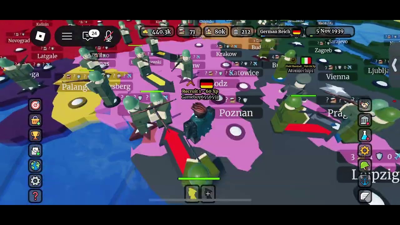 Playing ￼ conquer￼ the world with Atomicchip1
