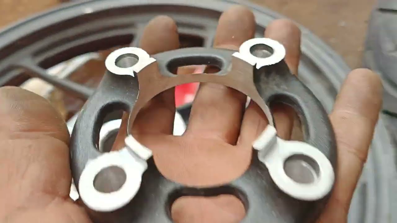 Honda click dual shock & disc brake convertion using RCB parts