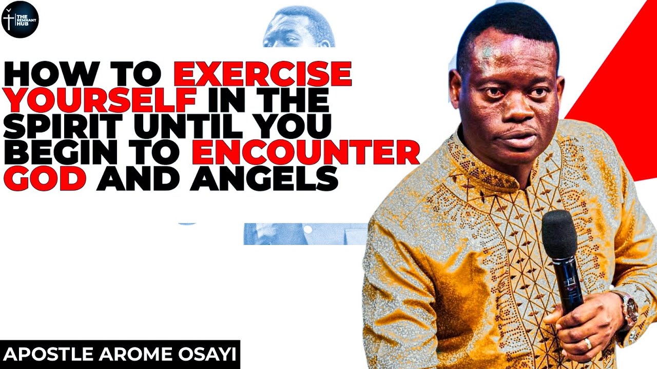 HOW TO TRAP & RECOGNISE THE MOVES OF THE HOLY SPIRIT AND GOD WORKING INSIDE YOU||APOSTLE AROME OSAYI