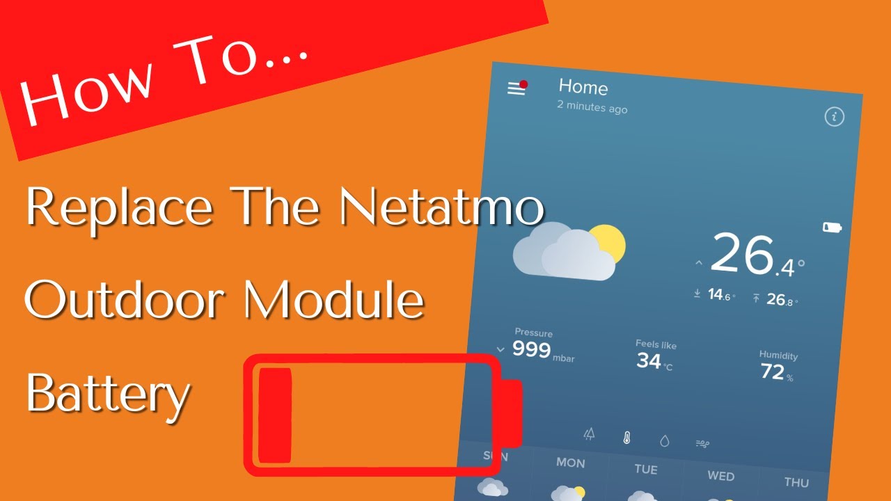How to... Replace the Battery in the Netatmo Outdoor Module