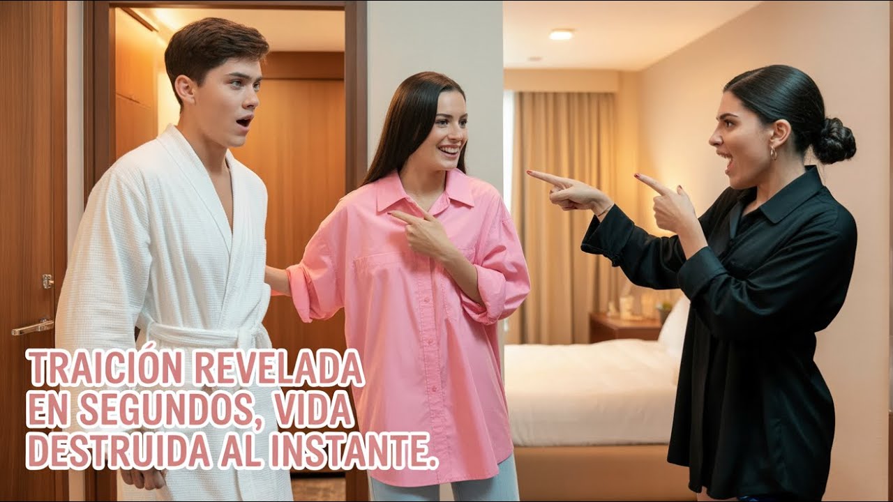 Descubierta la traición: esposa expone a su marido y él pierde todo en un instante transformador.