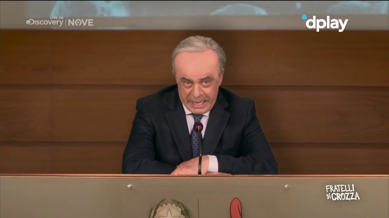 Crozza Locatelli "Volendo si può scotomizzare"