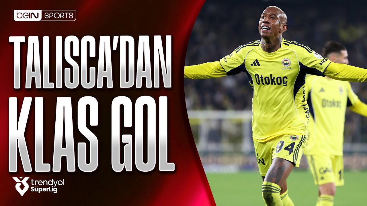 Anderson Talisca'nın M&uuml;thiş Gol&uuml; | Fenerbah&ccedil;e - Konyaspor | Trendyol S&uuml;per Lig