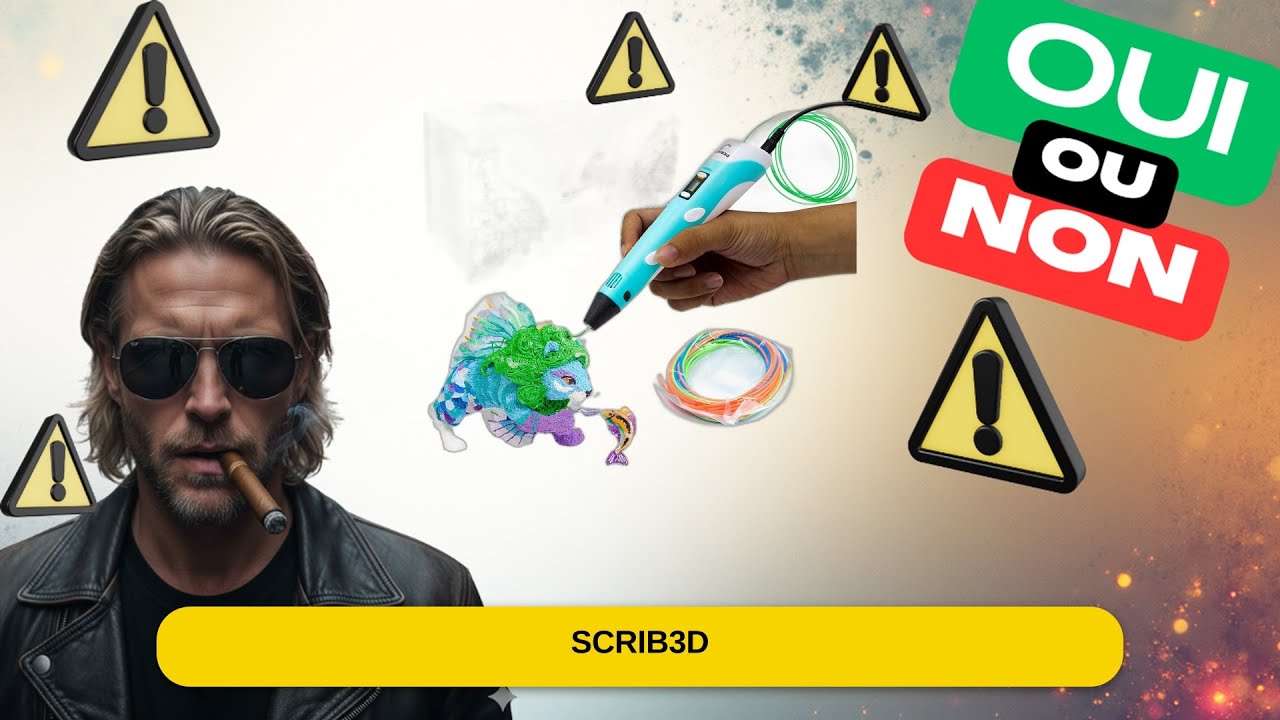 Le stylo 3D SCRIB3D en 2026 : une idée simple ou une fragilité cachée ?