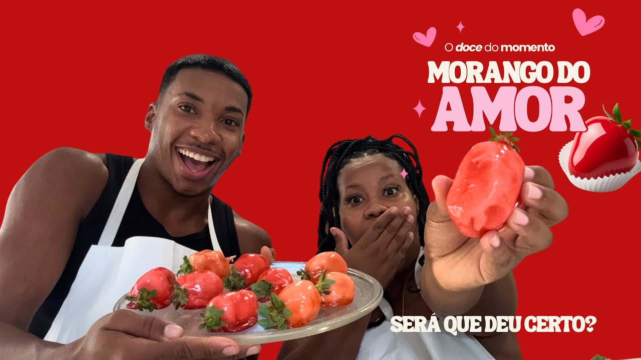 FAZENDO MORANGO DO AMOR PELA PRIMEIRA VEZ 🍓