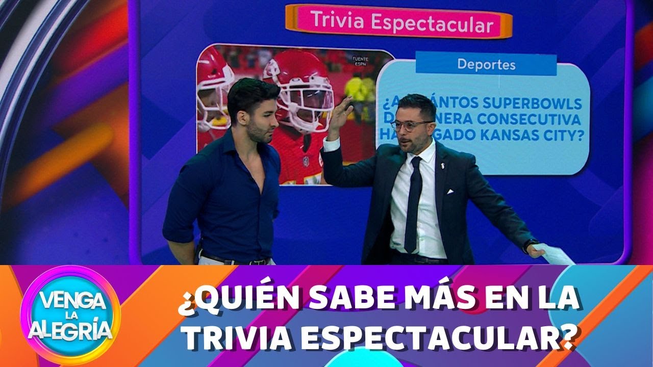 ¿Quién sabe más en la Trivia Espectacular? | Programa 30 enero 2025 PARTE 2 | Venga la Alegría