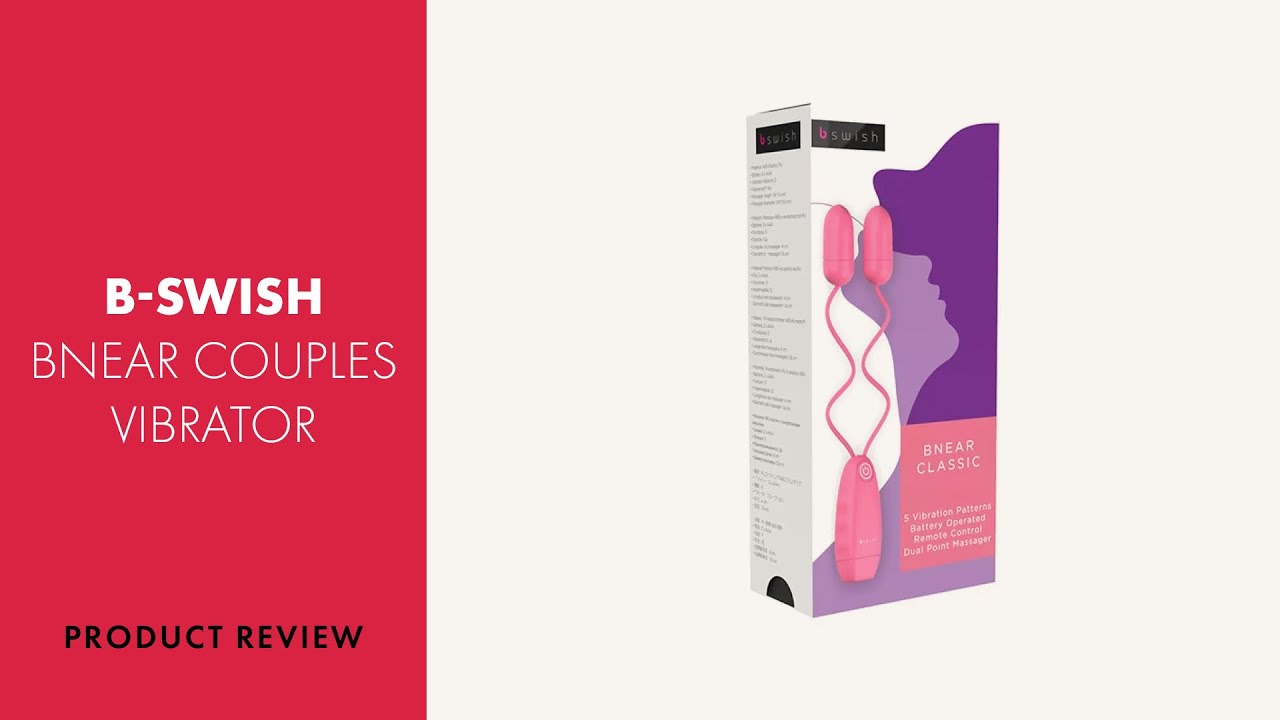 B-Swish Bnear Couples Vibrator  Review | PABO