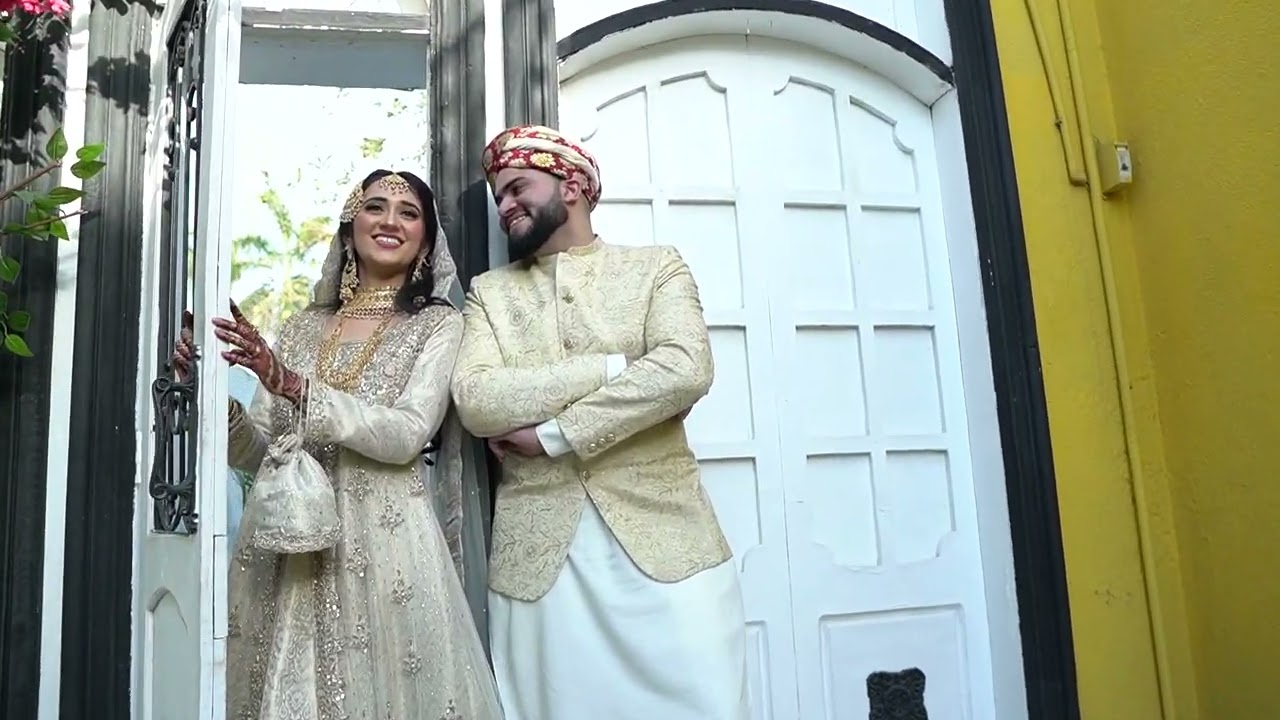 Areej & Raiq's Nikkah Title I Outdoor Shoot I Signature shoot I GS Production I Lahore Weddings