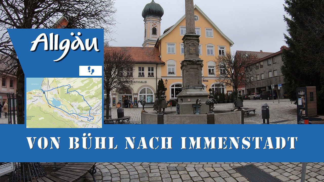 Wanderung :  Von Bühl nach Immenstadt : Allgäu