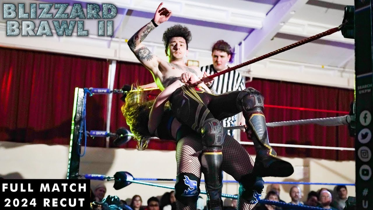 UKPW: FULL MATCH - Danny Black vs Safire Reed (2024 RECUT) #britishwrestling #intergenderwrestling